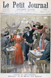 Mi-Carême, élection de la Reine des Reines, 1900