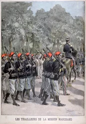 Tireurs, France, 1899