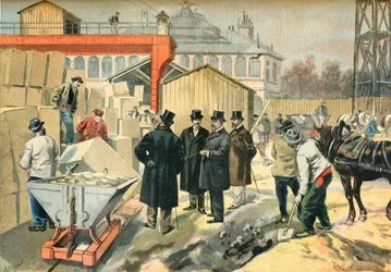 Le Prince de Galles visite les chantiers de l