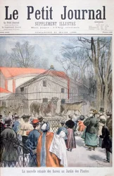 La nouvelle maison des chats sauvages au Jardin des Plantes, Paris, 1895