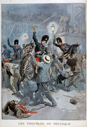 Trouble en Belgique, 1899