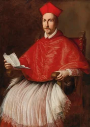 Portrait du cardinal Francesco Barberini 1597-1679, vers 1624