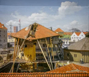 Le paquebot Skjold dans le bassin de Christianshavn