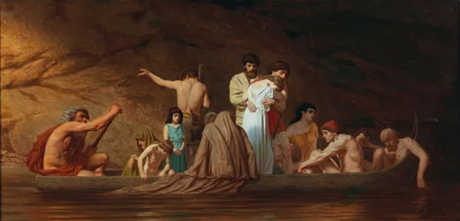La barque de Charon, seconde moitié du 19ème siècle