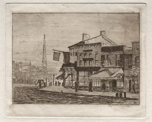 Cleveland, Woodland Avenue et Eagle Street, 1878
