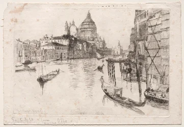 Entrée du Grand Canal, 1880
