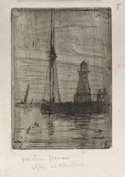 Quai de la rivière, 1890