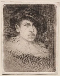 Autoportrait en costume, 1880