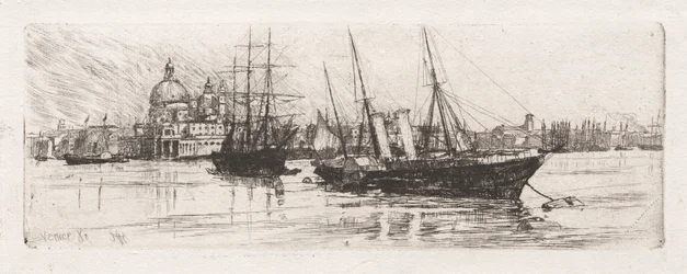 Deux bateaux, Venise