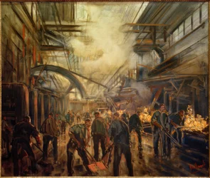 Usine sidérurgique