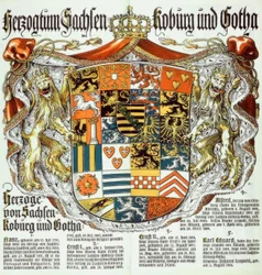 Duché de Saxe-Cobourg et Gotha, Ducs de Saxe-Cobourg et Gotha