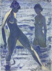 Baigneurs, vers 1927