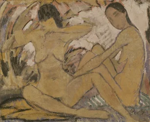 Deux femmes assises, c.1914