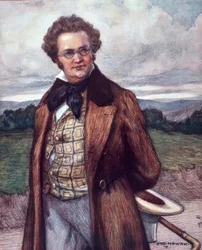 Schubert en promeneur / Nowak 1900