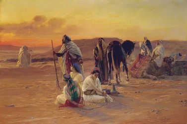 Un repos dans le désert