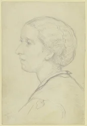 Portrait de Luise Steuerwaldt, future épouse de l