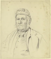 Portrait du vieux meunier de Streatley (?)