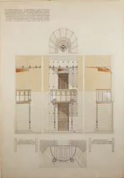 Esquisse de la chaire de l