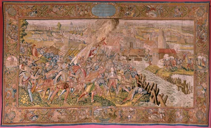 Tapisserie flamande. Série Triomphes et batailles de l