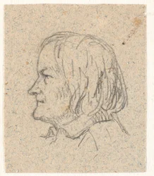 Portrait de profil de Thorvaldsen