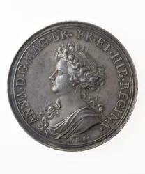 Médaille commémorant les victoires britanniques