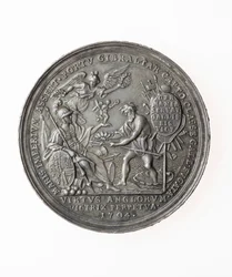 Médaille commémorant les victoires britanniques, 1704