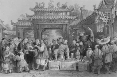 Un médecin itinérant à Tien-sing, 1843
