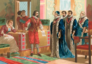 Francis Bacon devant la Commission parlementaire