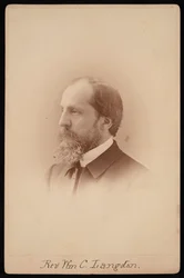 Portrait du révérend William Chauncy Langdon