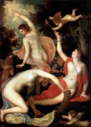 Grâces et Cupidon, vers 1600-1640