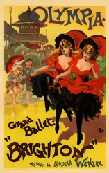 Affiche Olympia, vers 1900