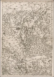 Carte de 1513 centrée sur la Transylvanie par Paolo Forlani