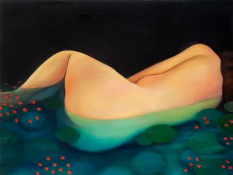 Nuits blanches, 2019 (huile sur panneau de bois)