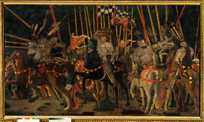 Bataille de San Romano entre les Florentins et les Siennois le 02/06/1432