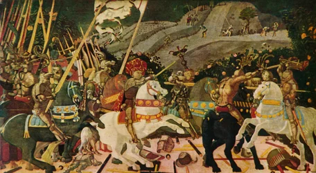 La Bataille de San Romano, vers 1438, 1909