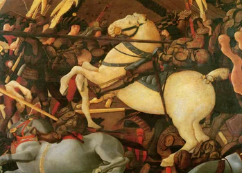 La Bataille de San Romano (détail)