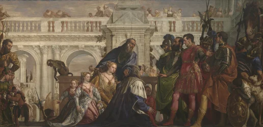 La Famille de Darius devant Alexandre, vers 1565