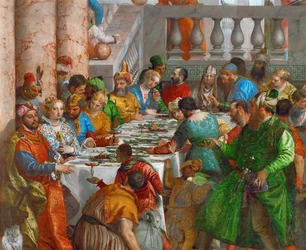 Les Noces de Cana (détail)