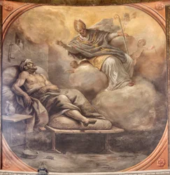 Fresques représentant la vie de Saint Cataldo