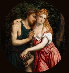 Couple mythologique, vers 1540