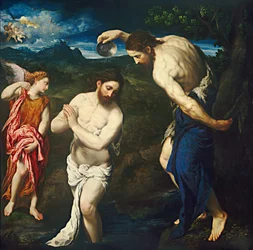 Le baptême du Christ, vers 1535-1540