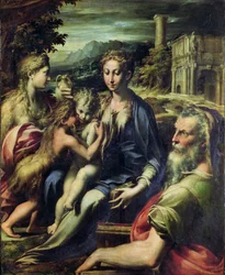 Madone avec Saint Zacharie, vers 1527-30