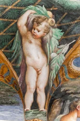 Putto, de la Salle de Diane et Actéon (détail)