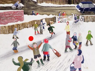 Neige du terrain de jeu