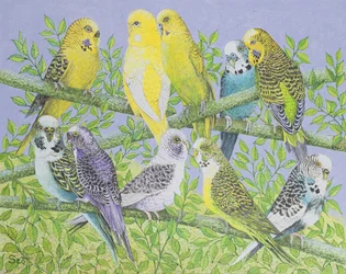 Sweet Talking (acrylique sur toile)
