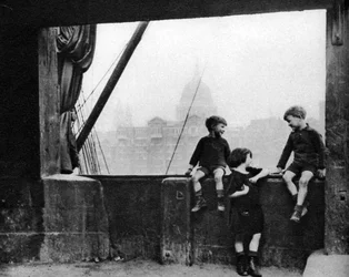 Bankside, autour du Pont de Blackfriars, Londres, 1926-1927