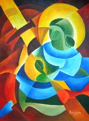Madone et enfant de la croix, 2011
