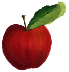 Fruit, 2021 (acrylique sur papier)