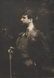 Portrait du violoniste et compositeur Joan Manén y Planas 1883-1971, vers 1910