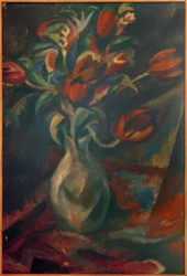 Tulipes dans un vase